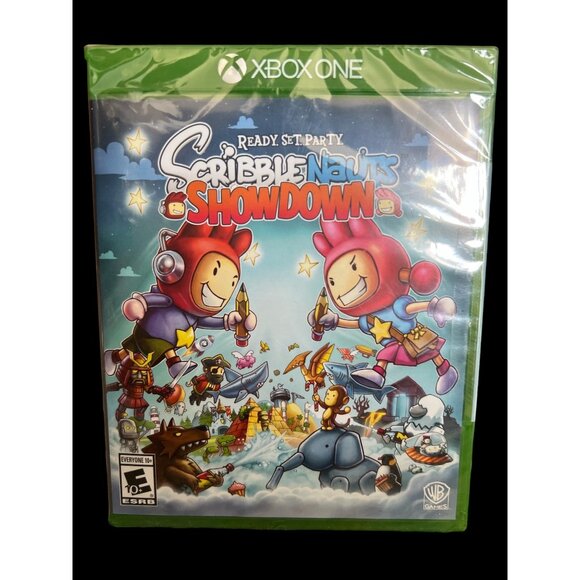 Xbox One Factory Sealed Scribbnauts Showdown‎ Video Game Rated Everyone Games - Picture 1 of 3